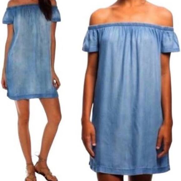 Cloth & Stone Medium Off The Shoulder Dress, Preloved in Great Condition! - Picture 4 of 4